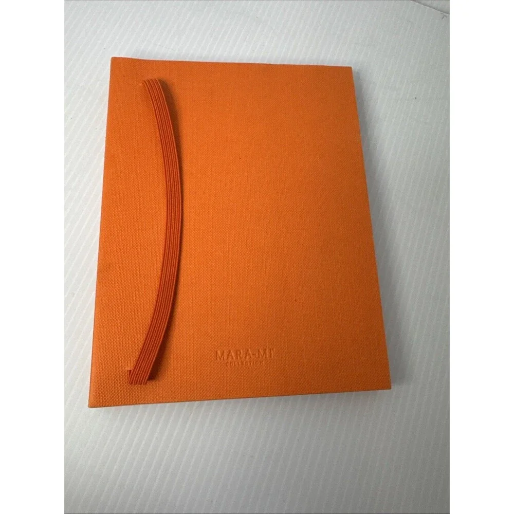 Anthropologie The Pocket Diary New York City Journal Notebook Planner Orange